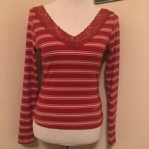 Heart Hips Orange Fitted Blouse